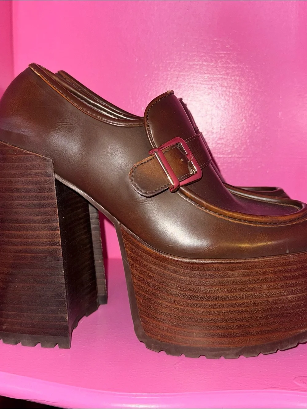 Steve Madden Kerrigan Platform Loafer size 7.5